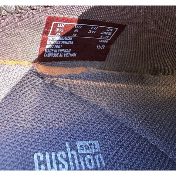 Clarks Women’s Darleigh Myra Sneakers – Grey Mesh – Size 6M - Picture 10 of 10